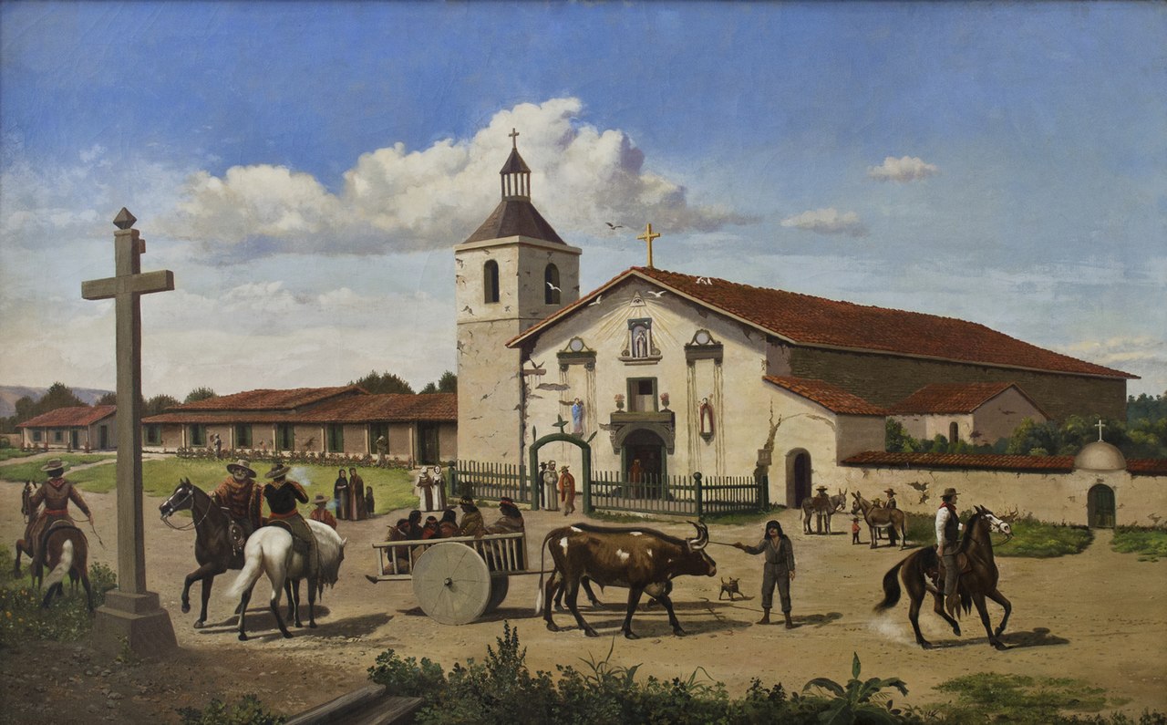 Mission Santa Clara by Andrew P. Hill