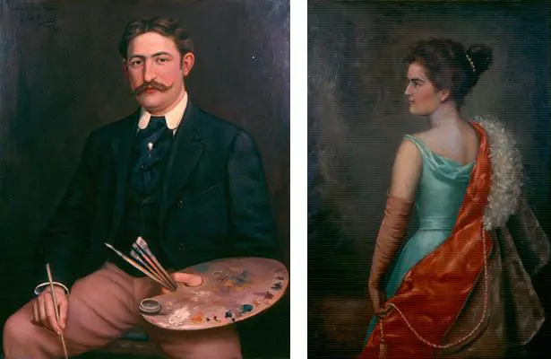 Ernest and Isabel de Saisset